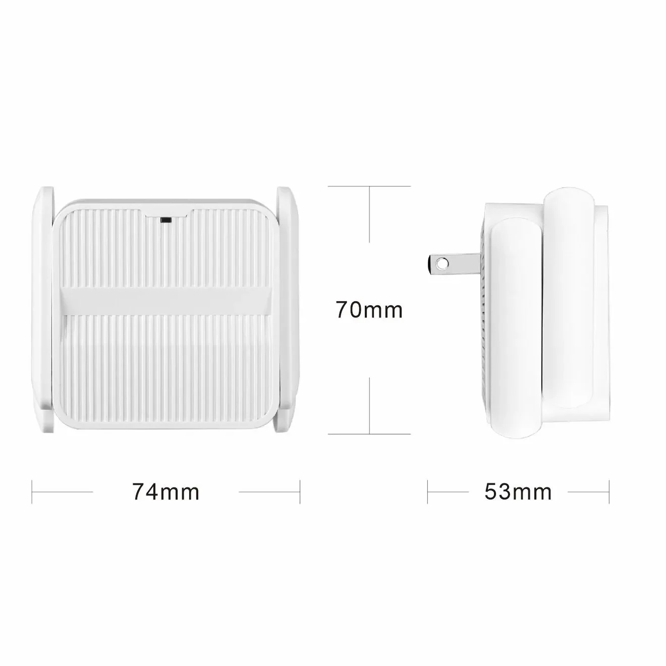 2.4G/5GWiFi Dual Band Repeater 1200Mbps Wireless Signal Range Extender Wi-Fi Amplifier Router Long Range Signal Booster For Home