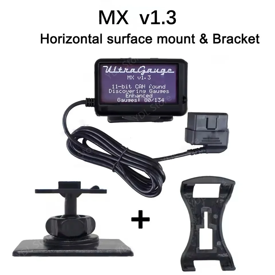 UltraGauge Transmission Temperature Scanner Mileage Calculator MX v1.3 OBD2 Read Pending Trouble Codes Scan