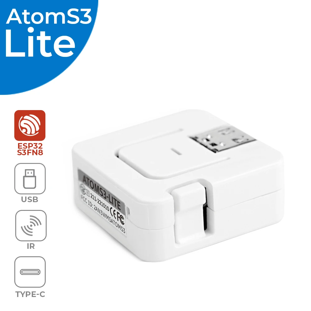 M5Stack Official ATOMS3 Lite ESP32S3 Dev Kit