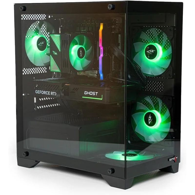 Gaming PC i5-12400F, RTX 5050 6GB, H610 V2 16GB RAM DDR5, 1TB M.2 SSD windows 11 Pro (16 RAM, I5 12400F)