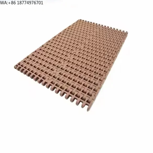 Factory Stock POM 500 Series Flat Grid Modular Belts Are the Best Transmission Belts for Industrial Automation Equipment