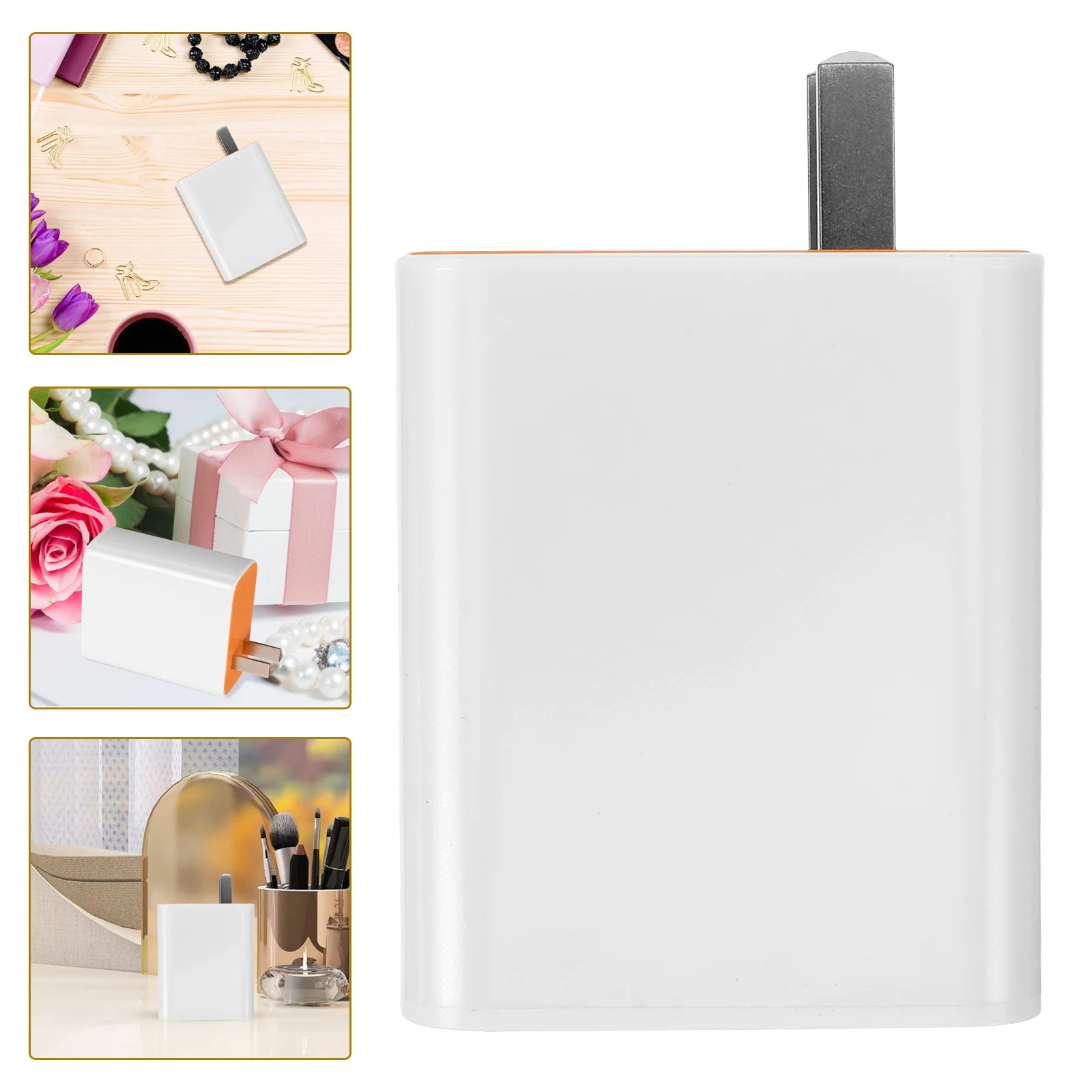 Money Storage Power Supply Head Safe Accessories Container Security Shell Stainless Steel Secret Hidden Decor Travel Accessory