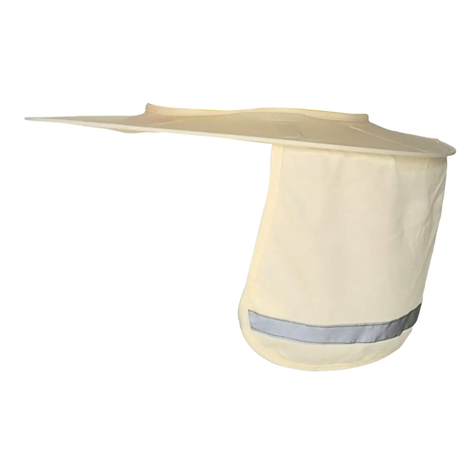 Neck Sunshade Cover Cover Reflective Strip Cap Cover for Golf Fishing Tennis beige