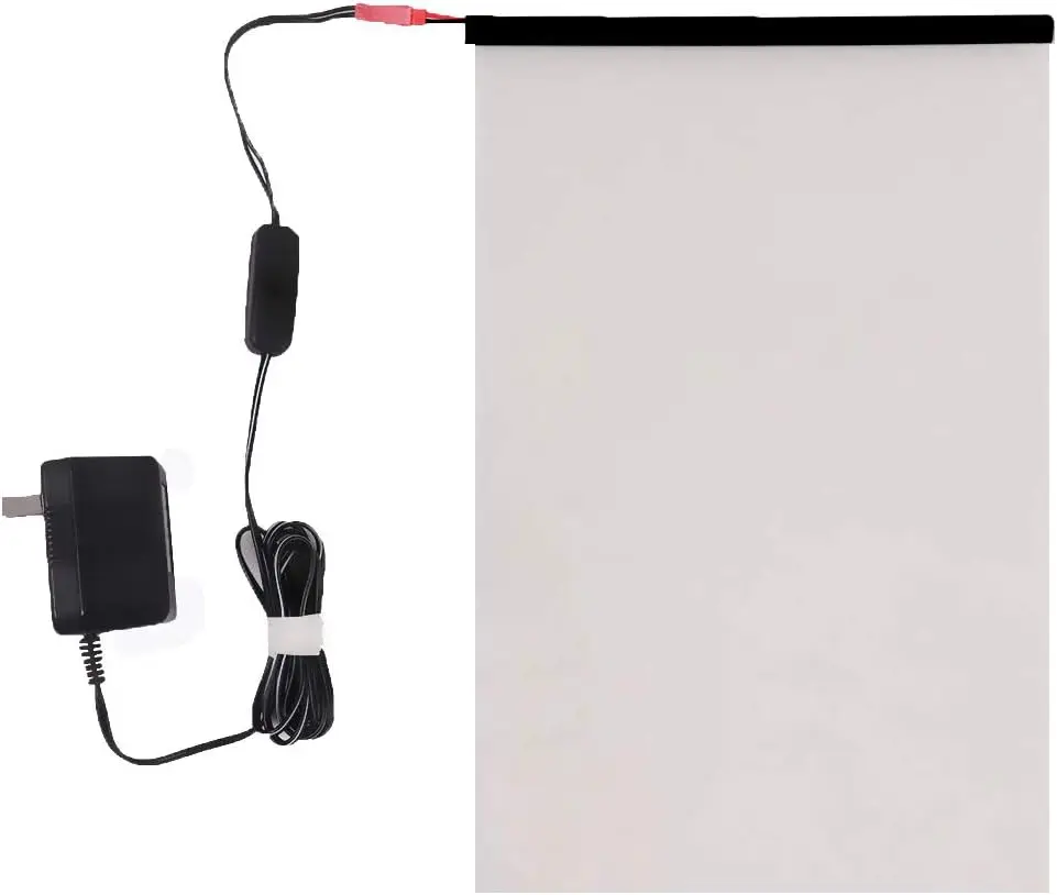PDLC Switchable Smart Film Electric Smart Glass Film Adhesive All Day Privacy Protection Window Sticker A4 sample 8Inchx11Inch