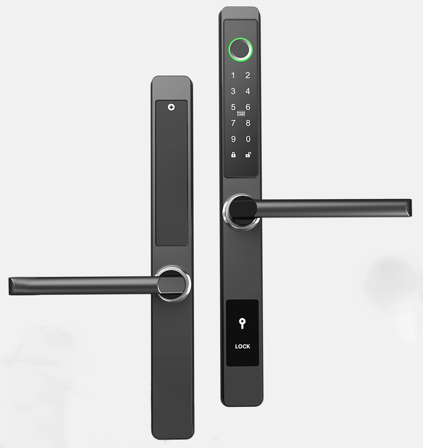 Waterproof Aluminum Alloy Fingerprint Lock RFID Smart Card TTLock APP Unlock Locks