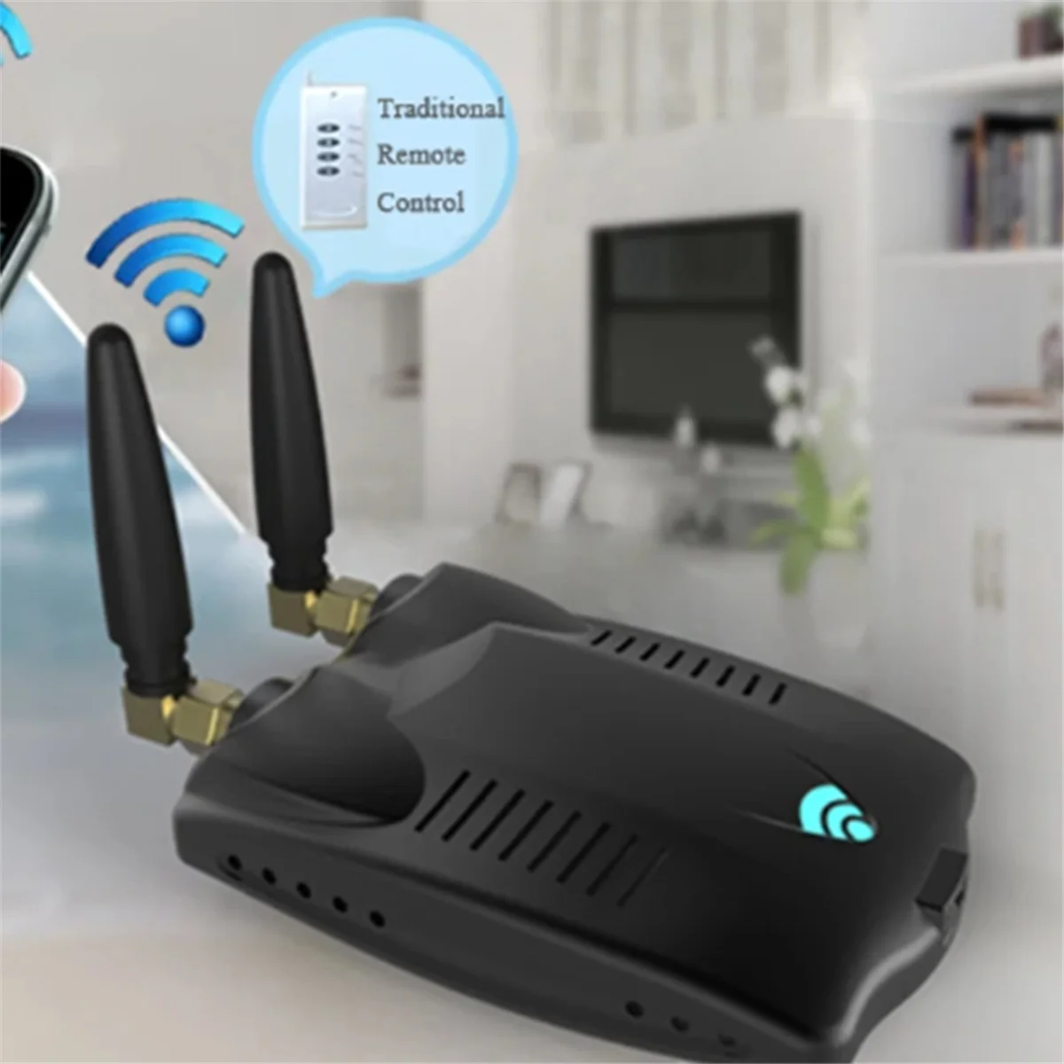 For EWelink 433 RF Bridge Convert 433MHz to Wifi Signal Smart Home Remote Control RF Gateway Garage Door Control YDH