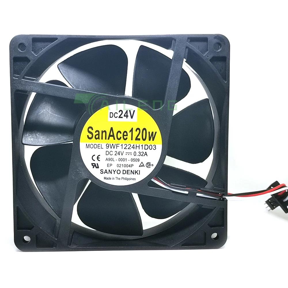 FANUC cooling fan for SanAce120WF A90L-0001-0509 9WF1224H1D03 12cm 12038 24V 0.32A