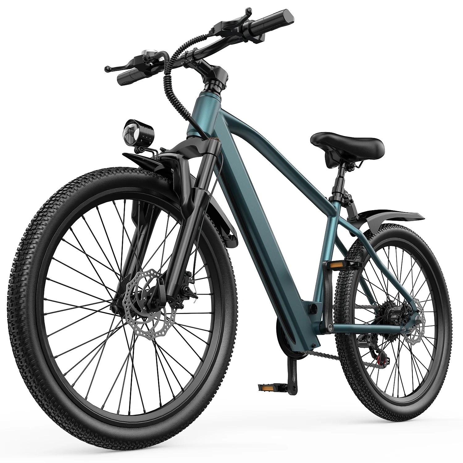 Adults Electric Bicycle, 26" 24" Electric Mountain Bike 650W Peak Motor Ebike 25Mph 10.4AH 13.5AH Electric E Bike for Adults