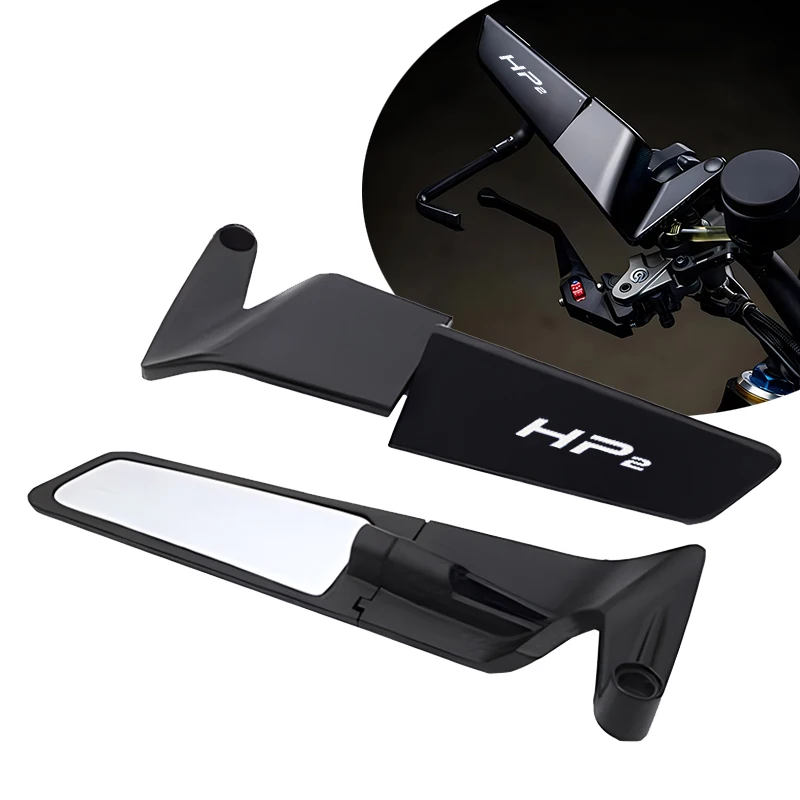 For BMW HP2 Sport HP4 HP2 EnduRo HP 2 4 Motorcycle CNC Rearview Mirror Fixed Wing