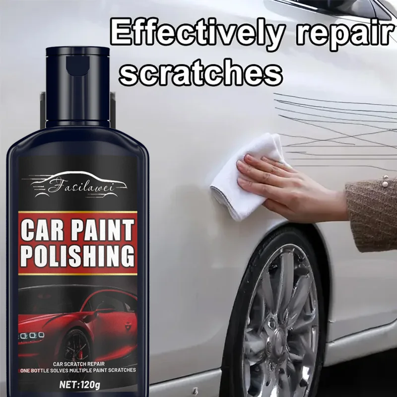 Car Scratch Repair & Polishing Wax - Easy Touch-Up Paint Restoration for All Vehicles