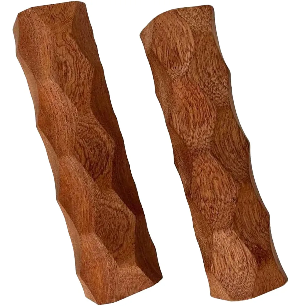 Walnut Wood Handle Cover Heat-Resistant Frying Pan Sleeve For Kitchen Cookware Bbq Anti-Scald Pot Grip Wok Holder Wooden