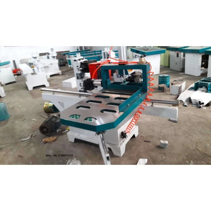 High Efficiency and Low Price Small Wood Drilling and Tenoning Machine Wooden Tenon Machine