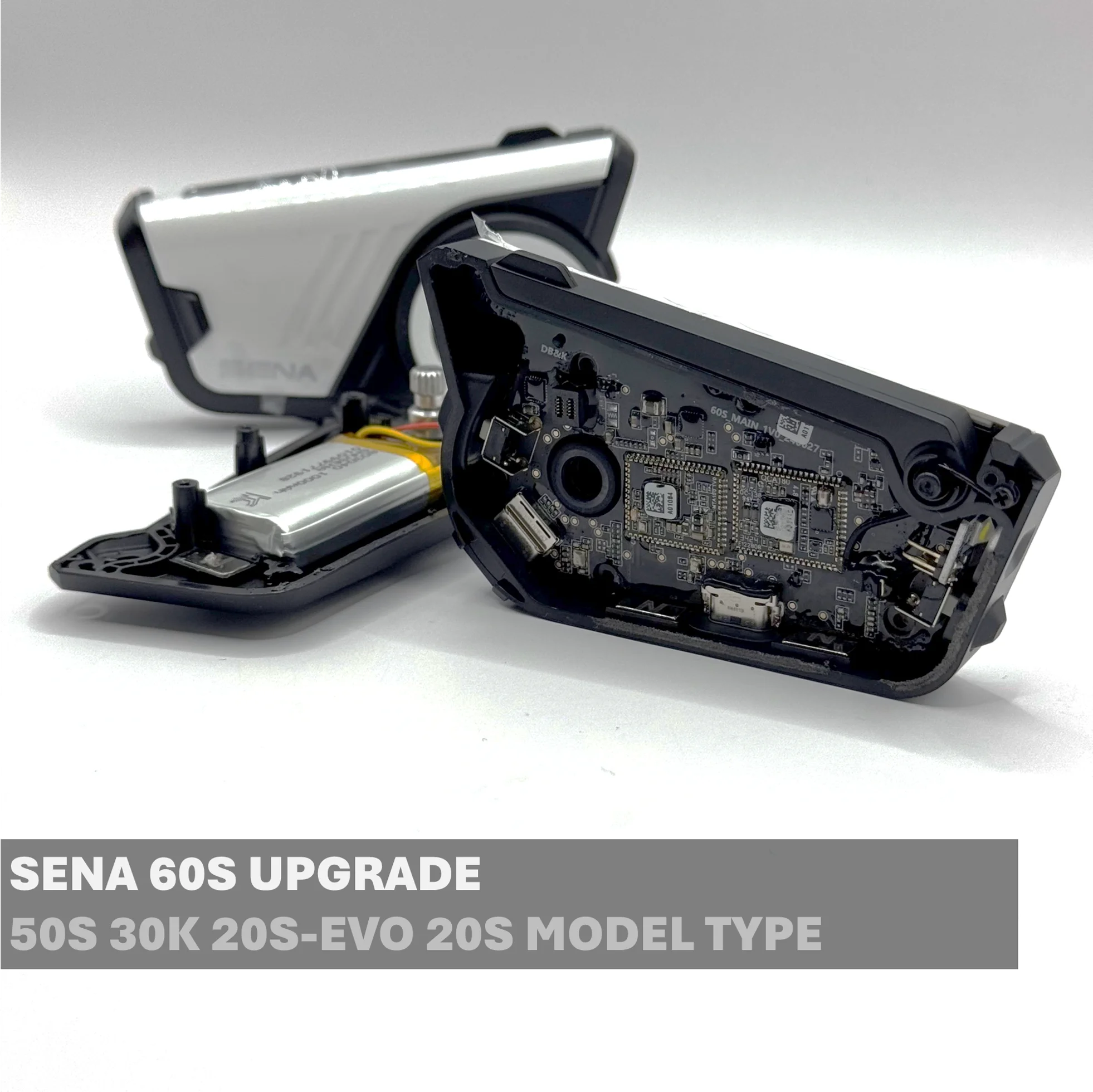 SENA 60S upgrade power battery Cardo PT EDGE upgrade power battery