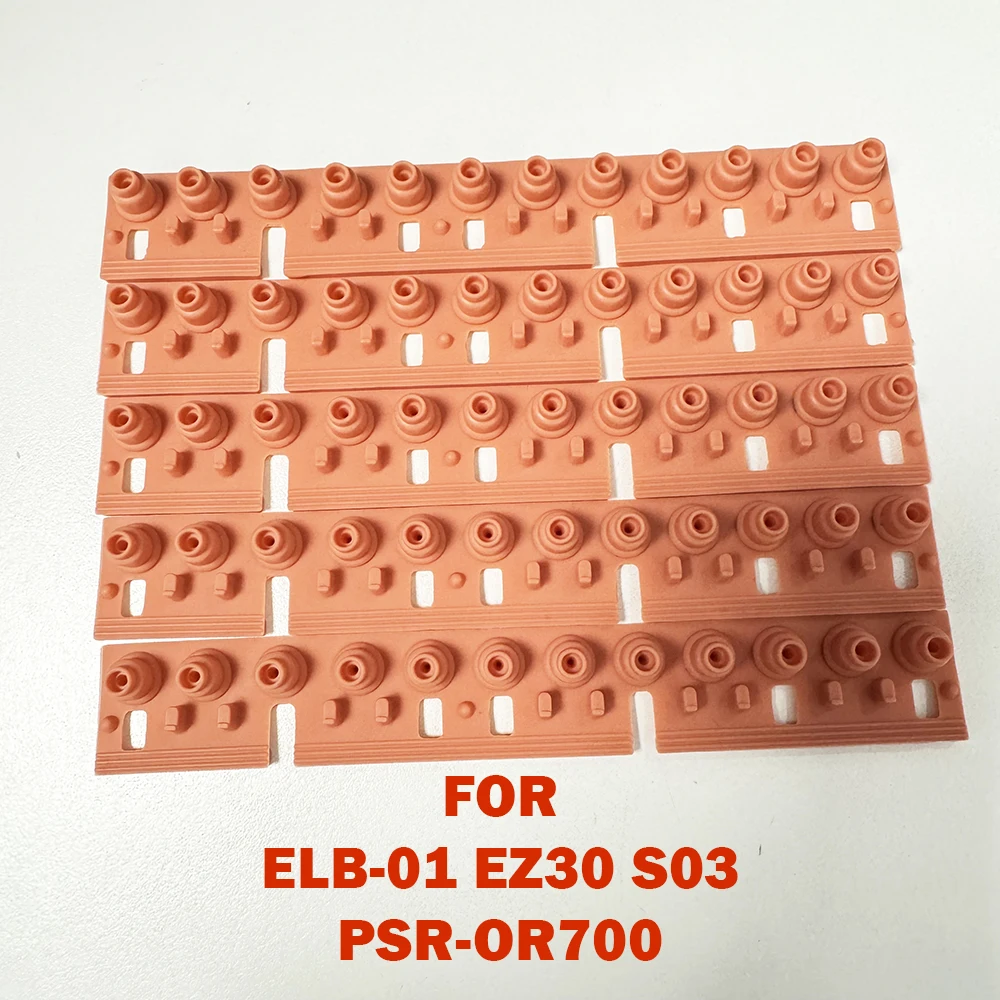 For Yamaha ELB-01 EZ30 S03 PSR-OR700 Conductive Rubber Strip Key Contact Rubber Conductive Silicon Keypad