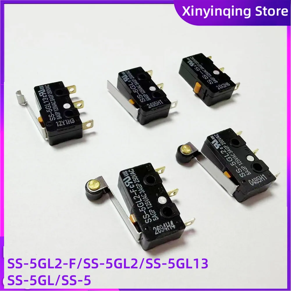 1-30PCS New&original Limit Micro Switch SS-5 SS-5GL SS-5GL2 SS-5GL13 SS-5GL2-F For omron Ultra-small Micro Switch