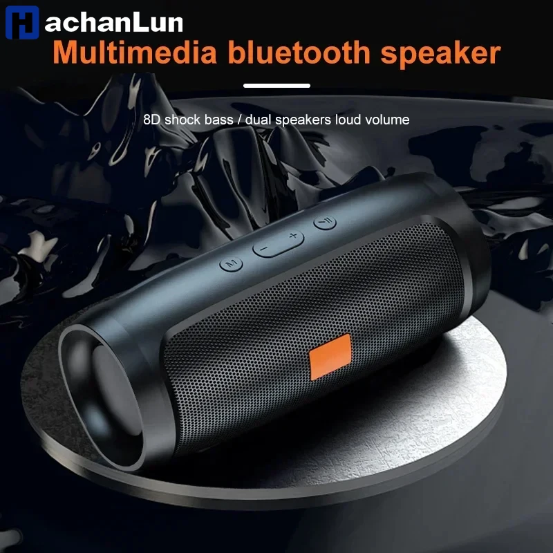 TF USB Bluetooth Speaker Dual Speaker Outdoor Stereo Tfusb Playback Fm Voice Broadcasting Subwoofer Portable Wireless Speaker