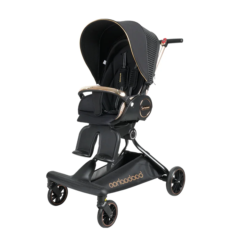 Aluminium Luxe Reizen Systeem En1888 Hoge Kwaliteit 360 Draaibare Kinderwagen 2 in 1 Kinderwagen TS17