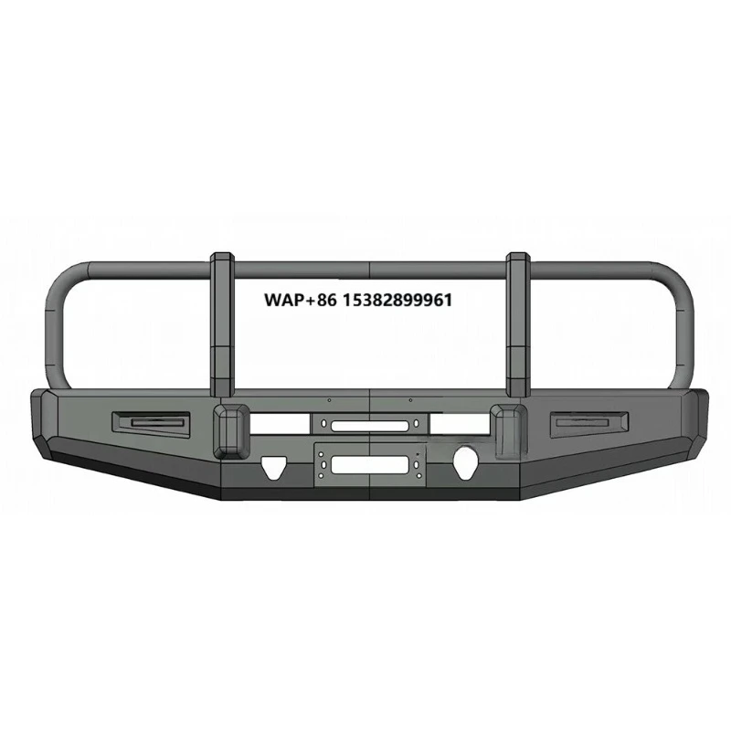 Heavy Duty Steel Front & Rear Bumper Bull Bar Off-Road Compatible New Condition for Pickup Trucks