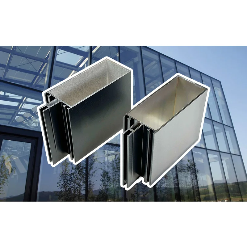 Customization Manufacturer Aluminum Curtain Wall Profile Aluminum Extrusion Profiles for Window and Door 6061 Alloy Perfiles