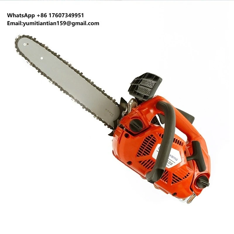 Husqvana T435 High-Power Gasline Chain Saw Swedish Brand Garden Forestry Machinery for Agricultural Logging Wood Processing