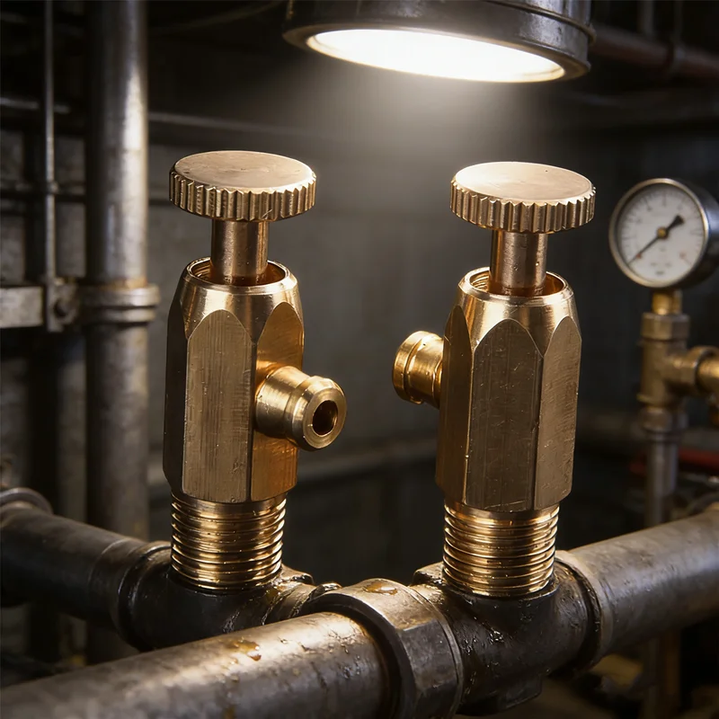 T&P Relief Valve Replacement Brass Safety Valve for Water Heater Pressure&Temperature Release Valve, Water Heater Accessory Part