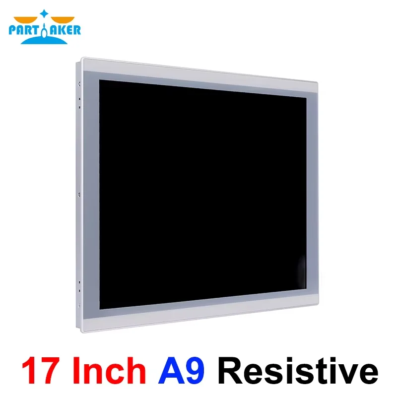 Partaker 17 Inch Industrial All in One Touch Panel PC Intel i3 i5 i7 CPU Windows 11 Pro Resistive Screen Waterproof Computer