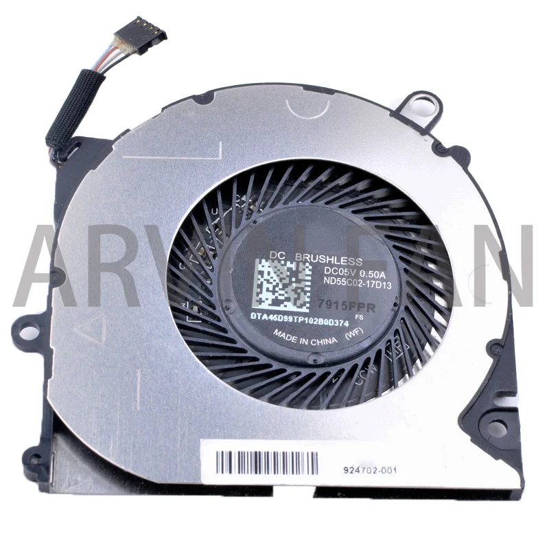 Brand New Original Cooling Fan ND55C02-17D12 ND55C02-17D13 924702-001