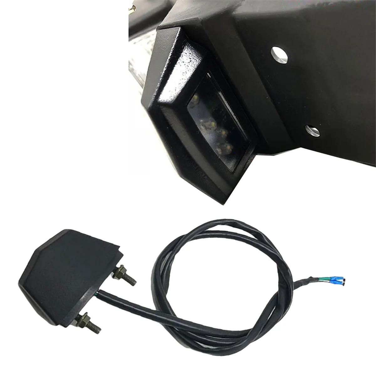 New_Motorcycle Rear Fender Lamp License Plate Light for HUSQVARNA