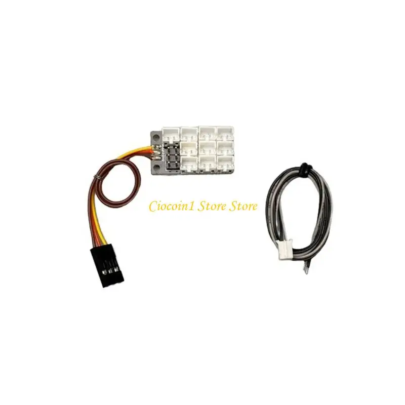 A3PC For LED Light 4 in 1 Light System Shunt Extension Board Auto Voltages Regulation And Redundant Circuit Protections