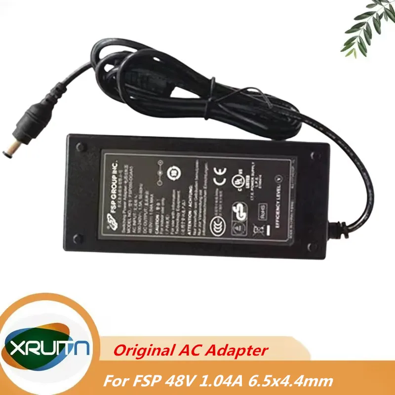 Original FSP FSP050-DGAA5 50W 48V 1.04A Power Supply AC Adapter Charger For Video Recorder NVR Monitoring POE Adapter