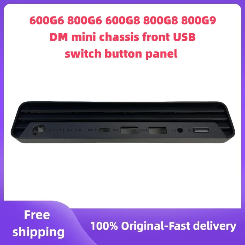 Original used For HP Prodesk 600G6 800G6  600G8 800G8 800G9 DMmini chassis front USB switch button panel 100% Tested Fast Ship