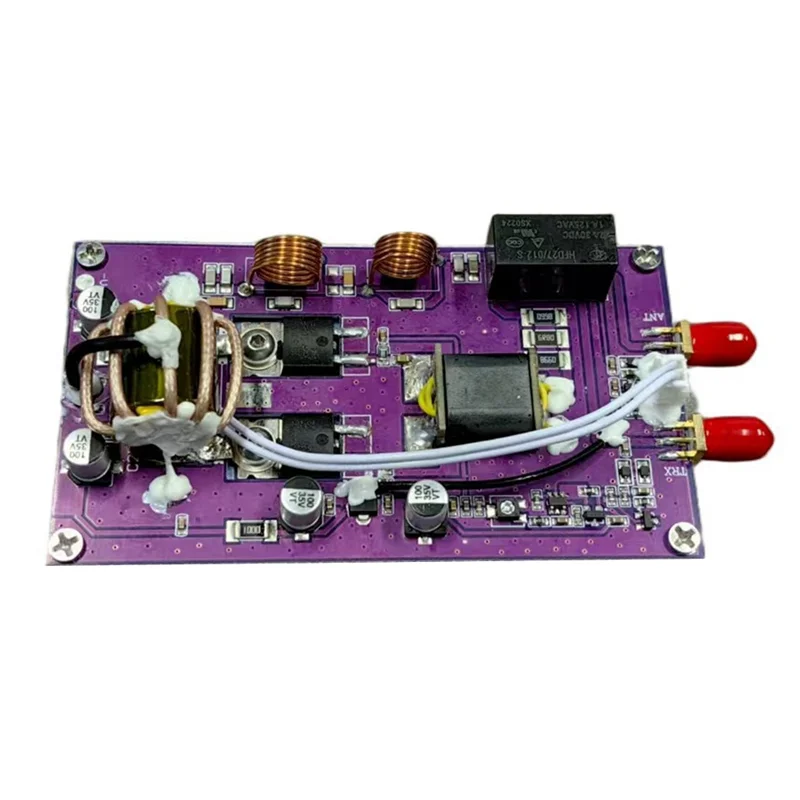 【T07A】LPF Support 50W Portable Shortwave Power Amplifier Module Transceiver With Low-Pass Filter 2Mhz-30Mhz Frequency Range