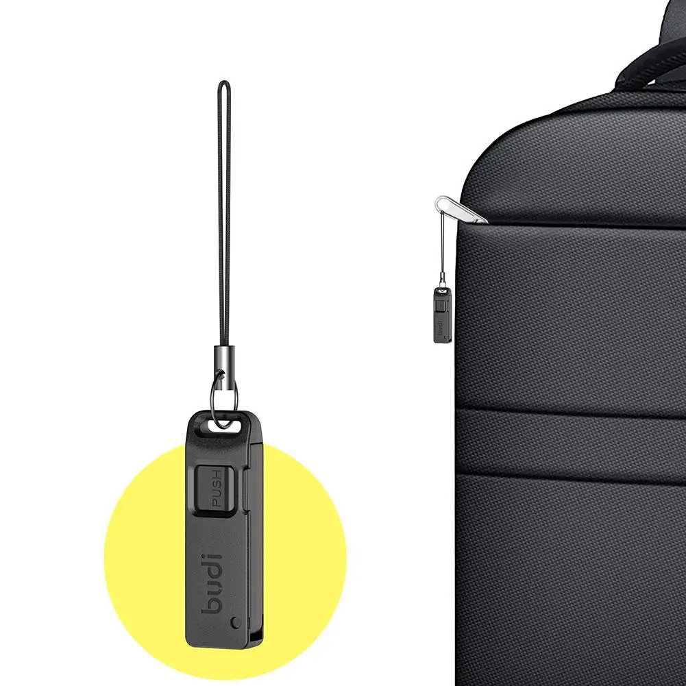 Budi Sim Tf Card Slot Storage Box With Mobile Phone Tray Pin Universal Pin Card Ejector Lanyard Card Phone Anti-lost Sim Ej Z1c0
