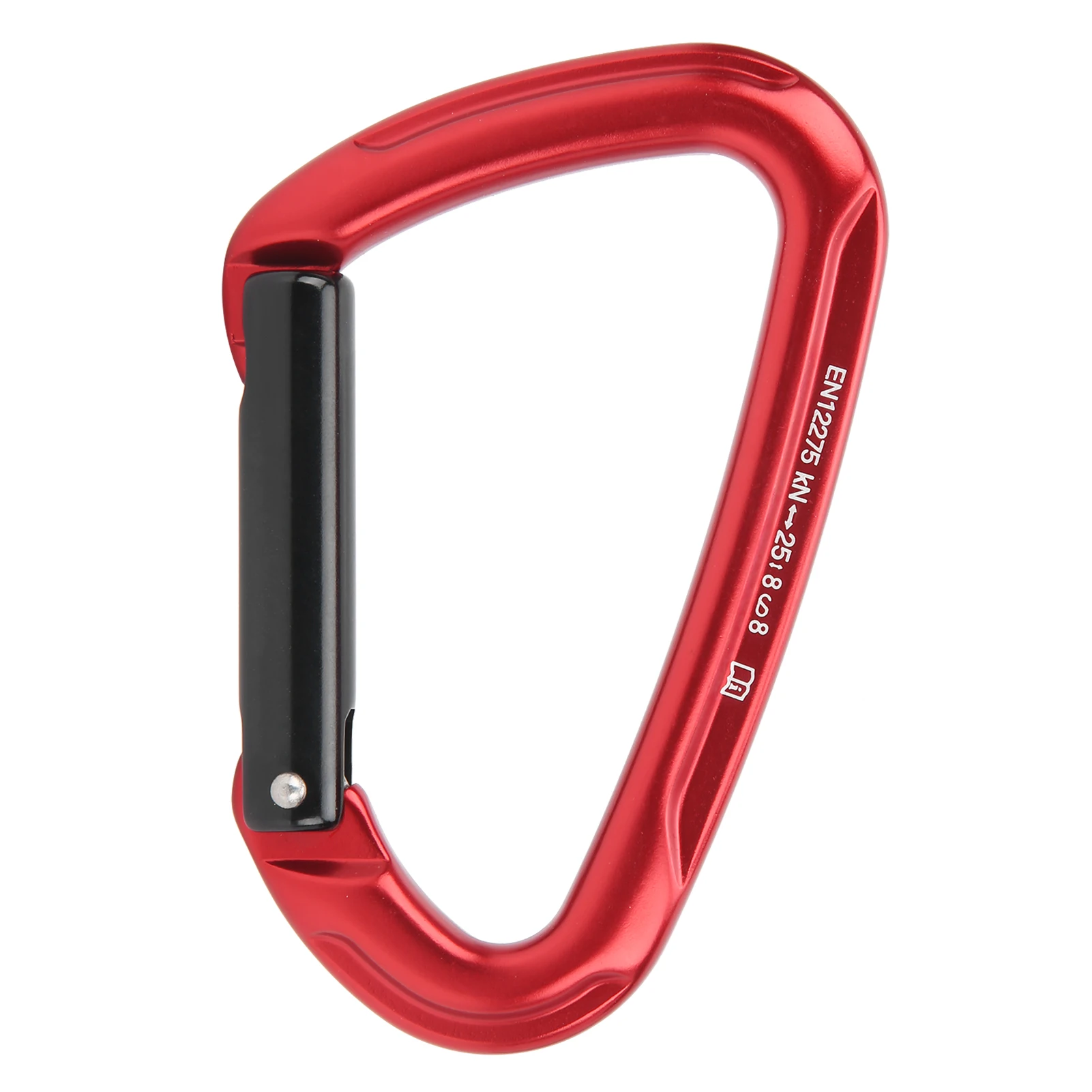 DType Mountaineering Carabiner Elastic Buckle Wear Resistant 25kN Bearing Climbling Equipment