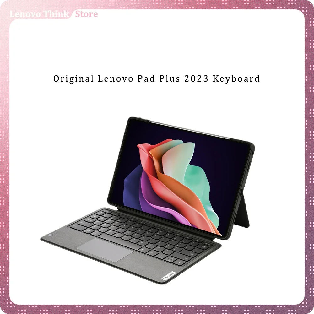 Original Lenovo Keyboard and Stand for Lenovo Tablet Plus 2023 11.5-inch Gray