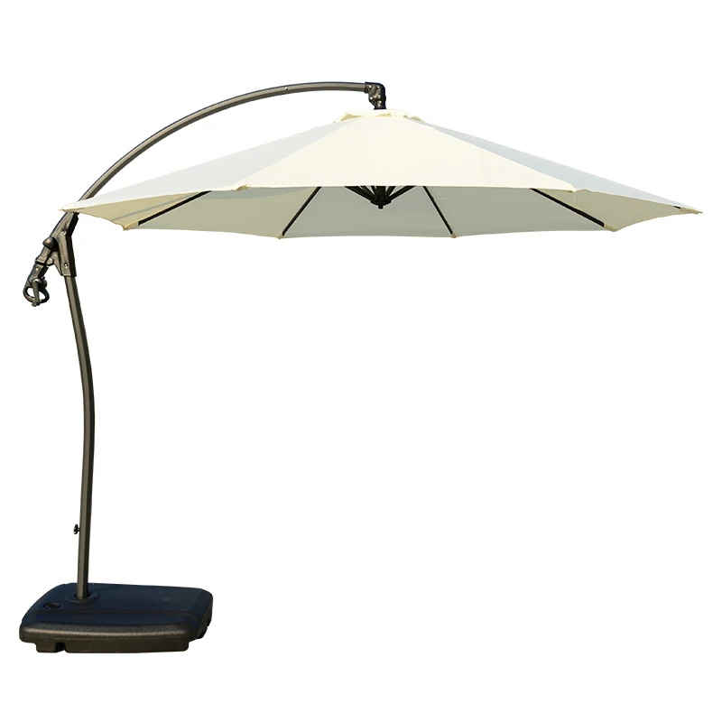 Outdoor Furniture Patio Garden  Beach Umbrella Parasols for Shops Sunshade logo Print Allowed 60KG Water Base