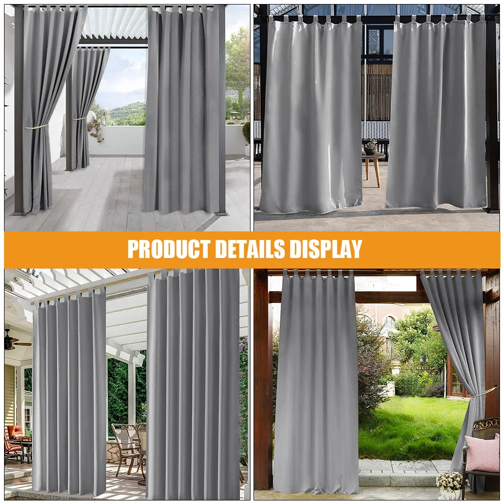 Polyester Sheer Curtains Soft Texture Light Blocking for Home Office Bedroom Kitchen Window Curtains Bedroom Patio Curtain