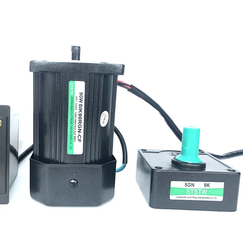 90W High Rpm Single Phase Ac Motor With Speed Control