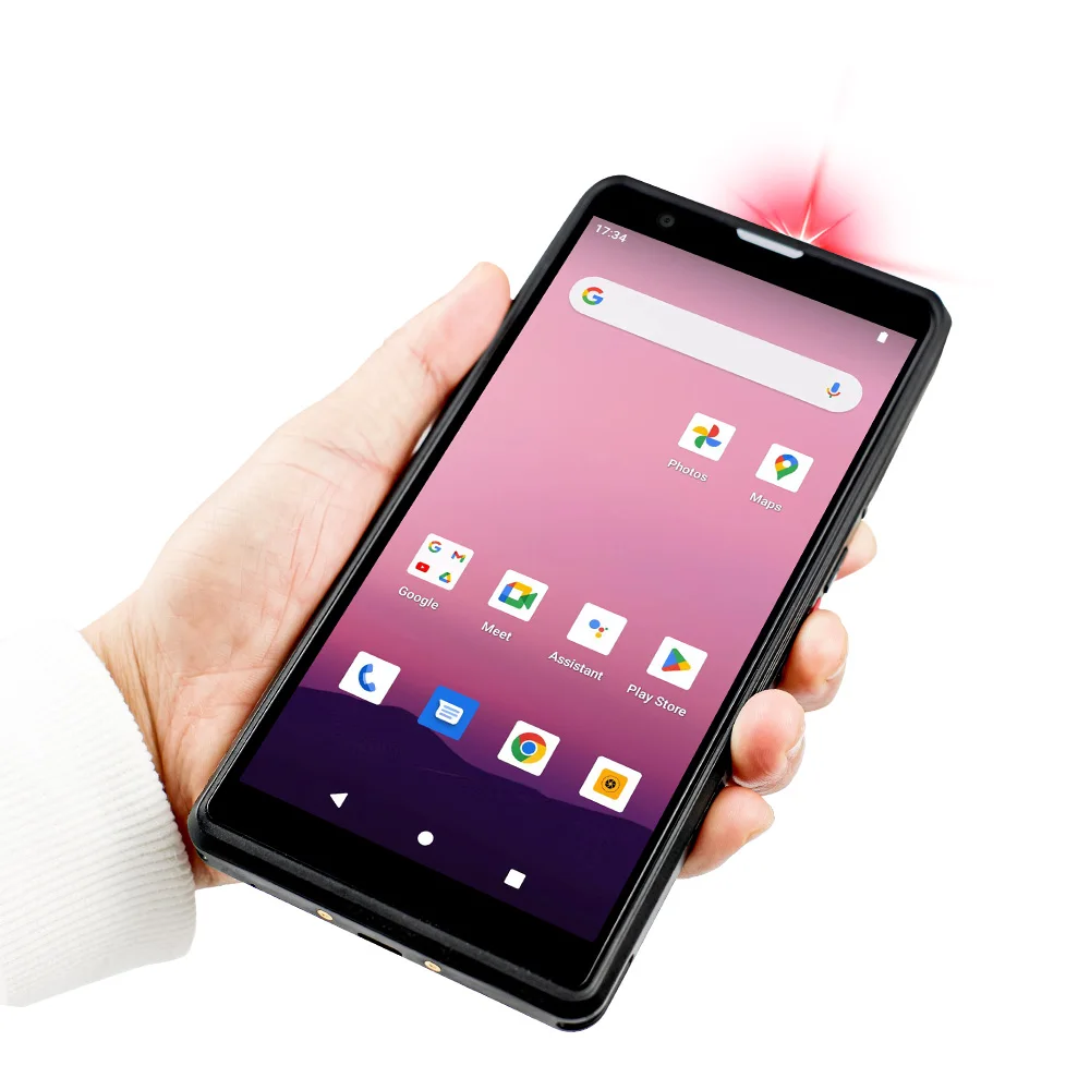 Hot Selling 6inch Handheld Industrial PDA Barcode Scanner Data Collector Terminal with 4GB RAM 64GB ROM