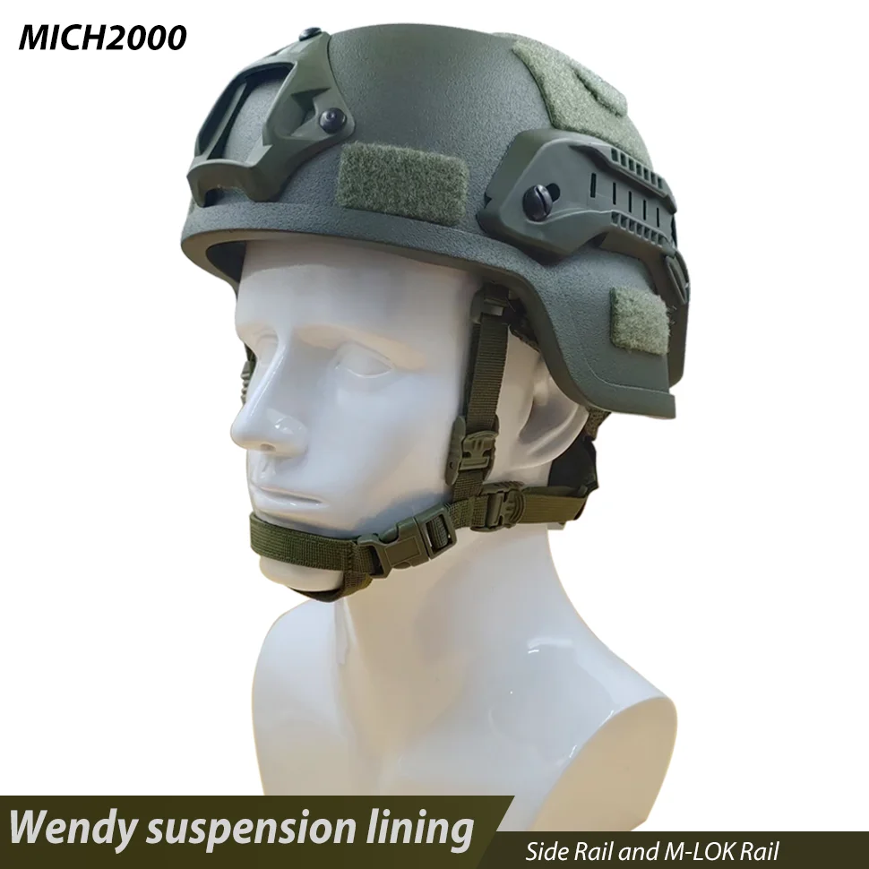 Wendy Tactical Riot Helmet - High-Quality Fiberglass Material, MICH FAST Compatible, Specialized Protector for Field Training