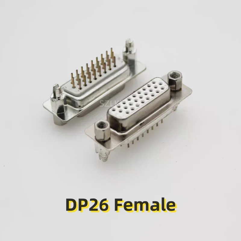 5PCS/LOT DB26 DP26 Male/DP26 Female  Male pins Female hole Welded plate with riveted harpoon fixing screws