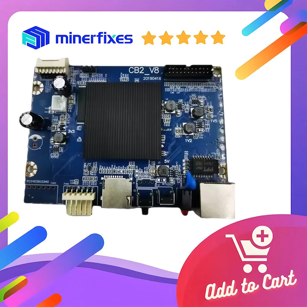 Whatsminer CB2_V8 Control Board Suitable For M20S, M21S, M30S, M31S Providing Technical Guidance CB2 V8 Brand New Accessories