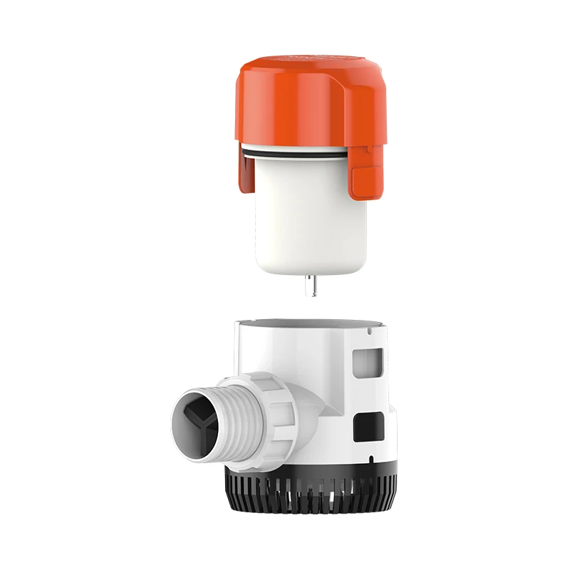 Efficient 12V DC Submersible Bilge Pump 3000GPH Diaphragm Water Pump For Marine Use OEM Customizable