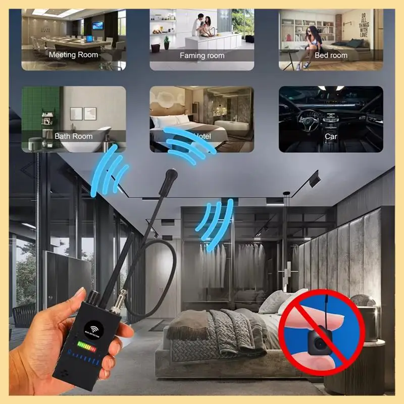 B16C-Professional , RF Signal Finder, High Sensitivity, GSM Bug Scanner, Listening Device Locator