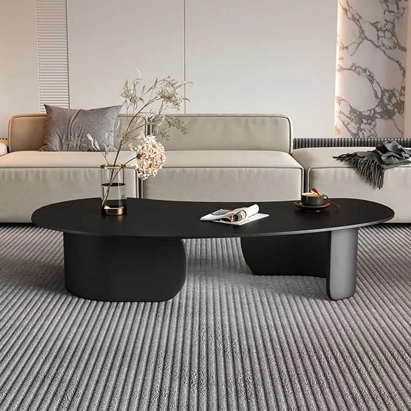 Black Modern Coffee Table Large Cheap Unique Citalian Offee Table Nordic Tea Apartamento Salontafel Voor Woonkamer Furniture