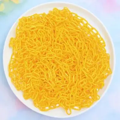 5M Yellow Decorative Chain Plastic Safety Barrier for Crowd Control and Security Dividers Outdoor Indoor Event Decoration
