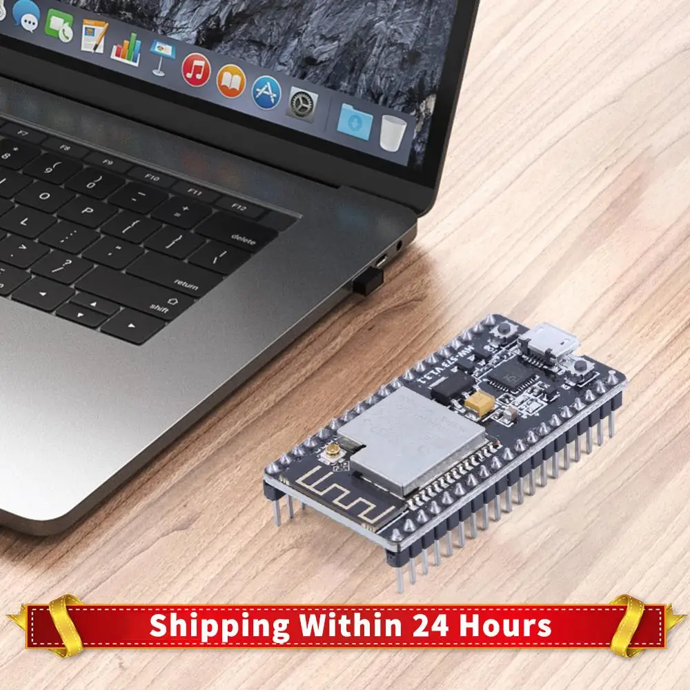 WiFi IOT Development Board WiFi+Bluetooth-compatible Serial Port Module Support WPA/WPA2/WPA2 Enterprise/WPS Encryption