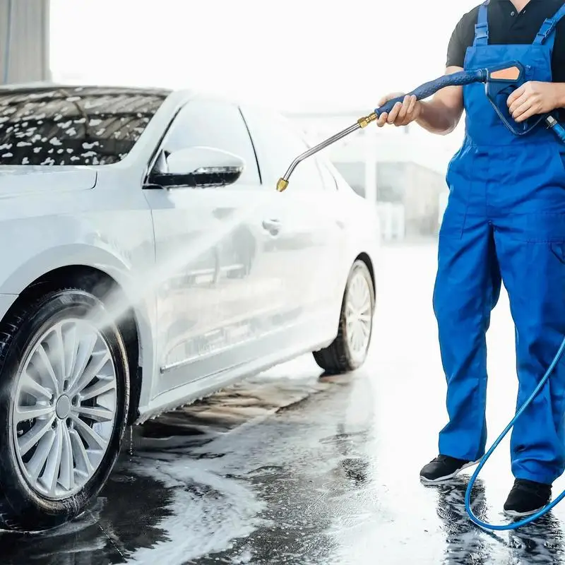 Pressure Washer Wands Angled Nozzle Attachment Precision Leakproof High Pressure Washer Angled Nozzle For Garden Patio Car