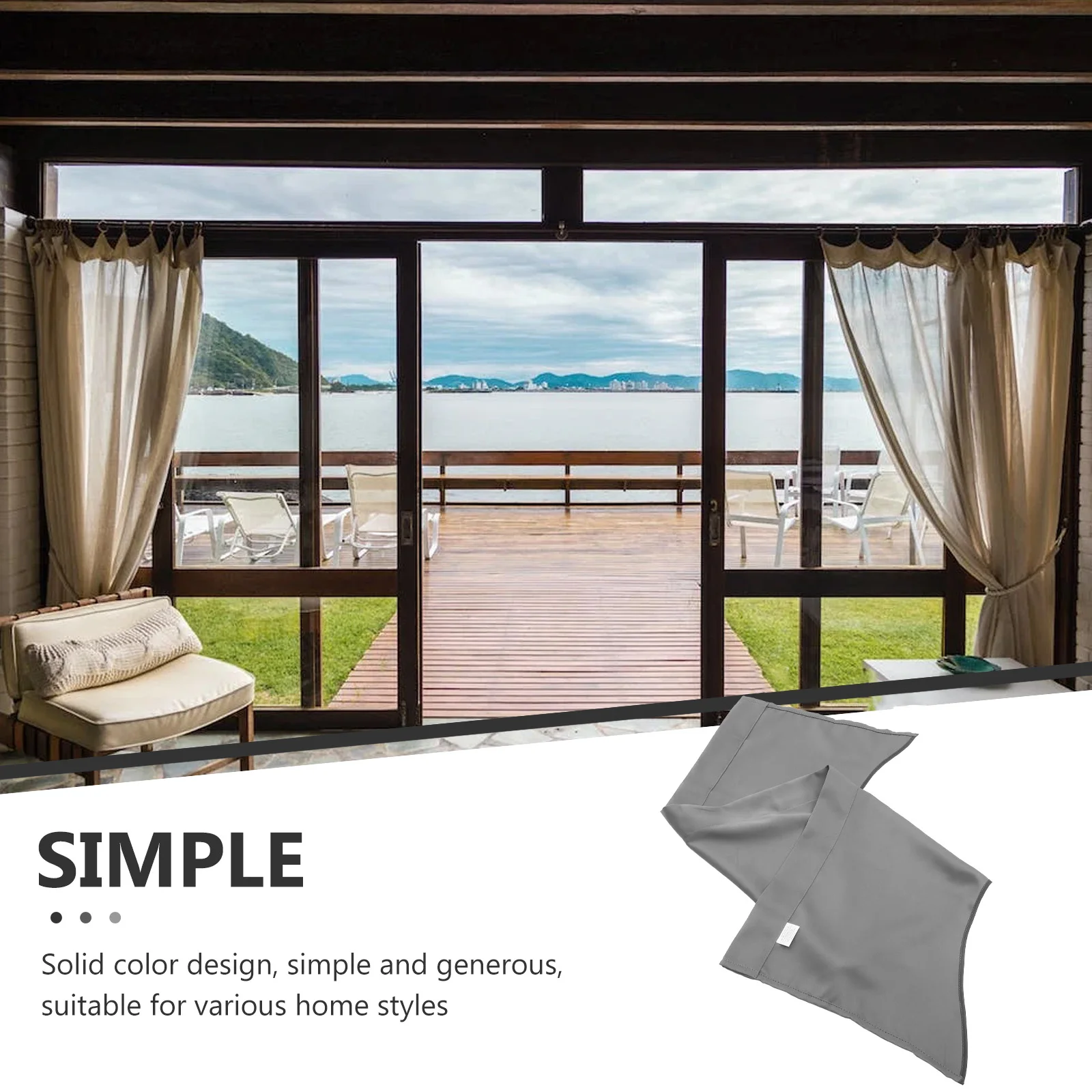 Short Blackout Curtains For Kitchen Windows Farmhouse Window Valance Bedroom Living Room Bathroom Curtain Solid Color Half