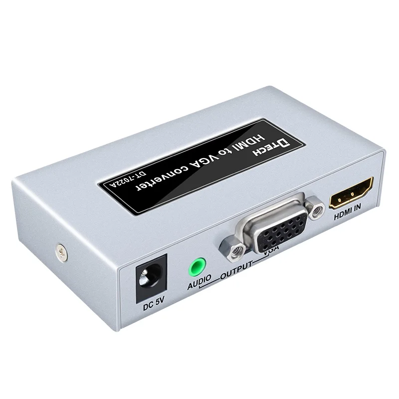 Dtech Factory  Price HDMI to SDI AV CONVERTER 720P 1080i 1080P  HDMI to VGA CONVERTER